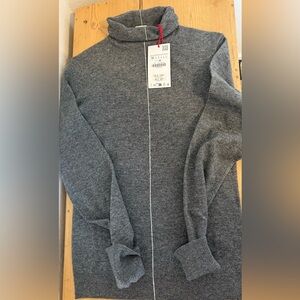 Zara SRPLS Grey Rollneck Sweater